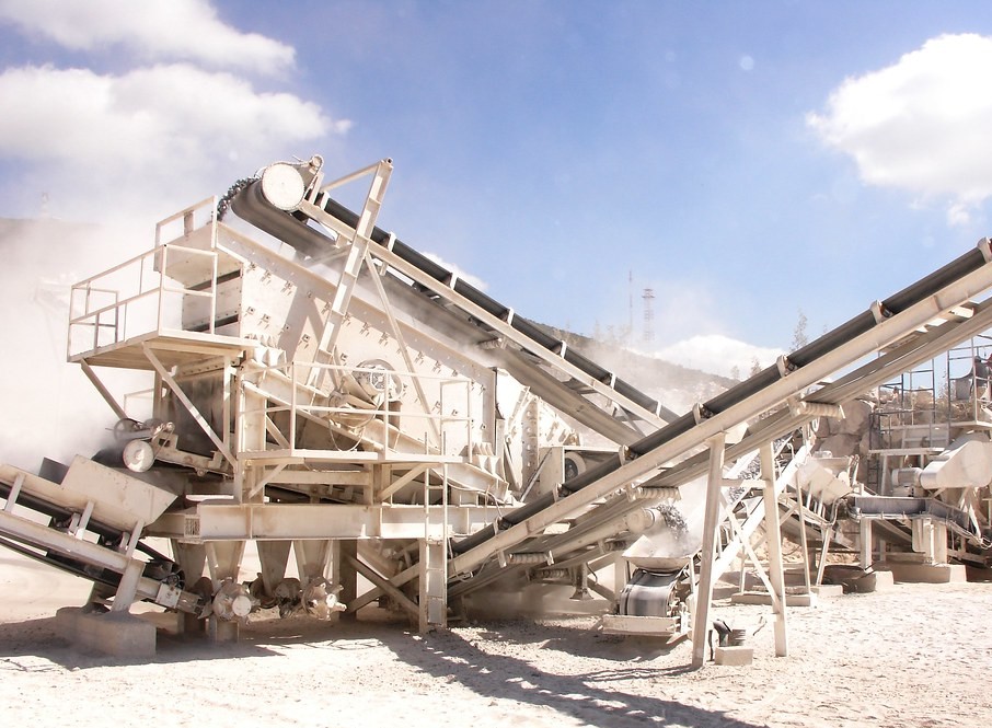 Equipo de trituración industrial de minerales